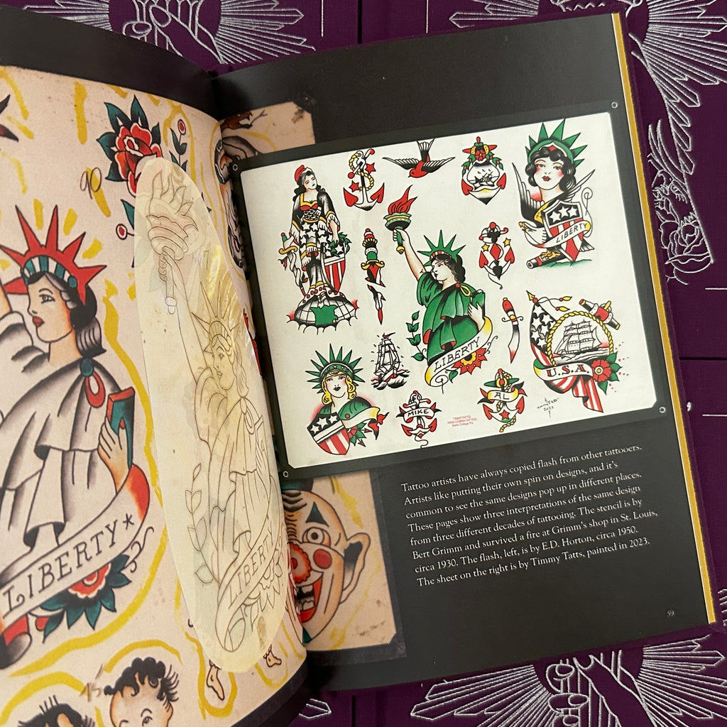DING & DENT - Michelle Myles - Liberty the Tattooed Lady – BELZEL