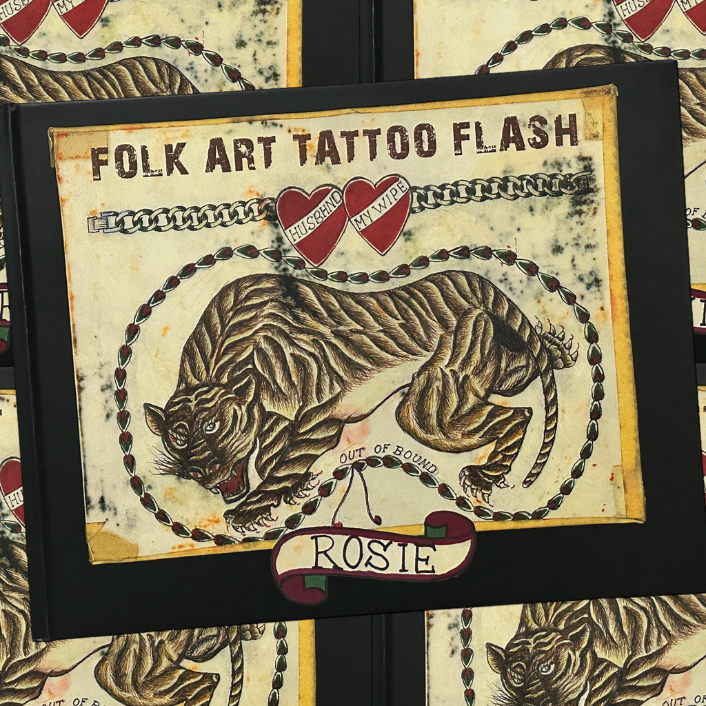Rosie - Folk Art Tattoo Flash – BELZEL BOOKS