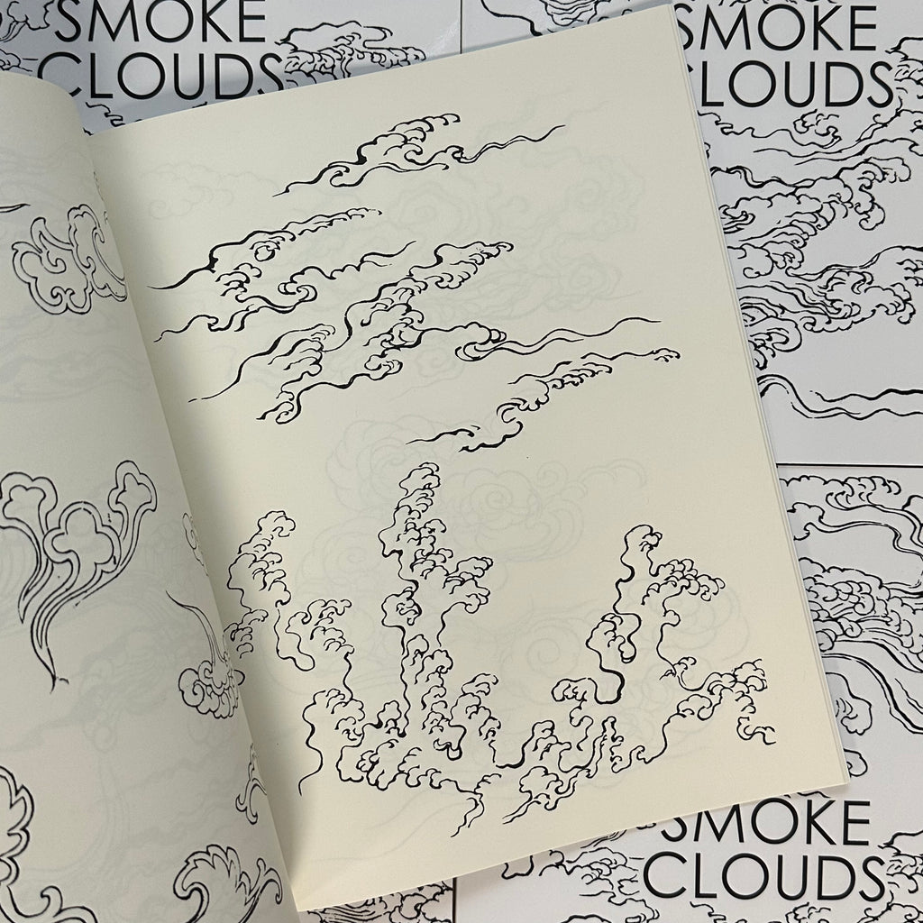 japanese smoke cloud tattoo