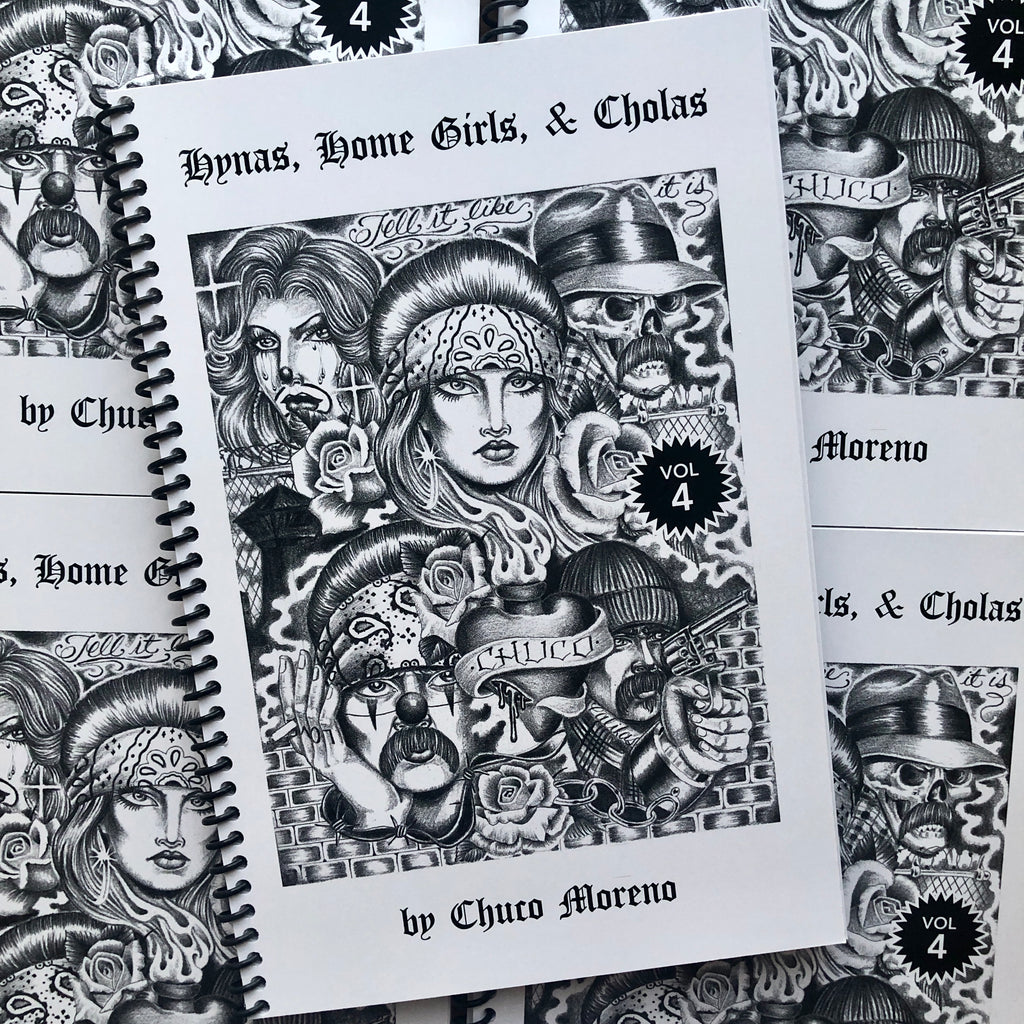 The Chuco - Sketchbook - Hynas, Home Girls & Cholas #2