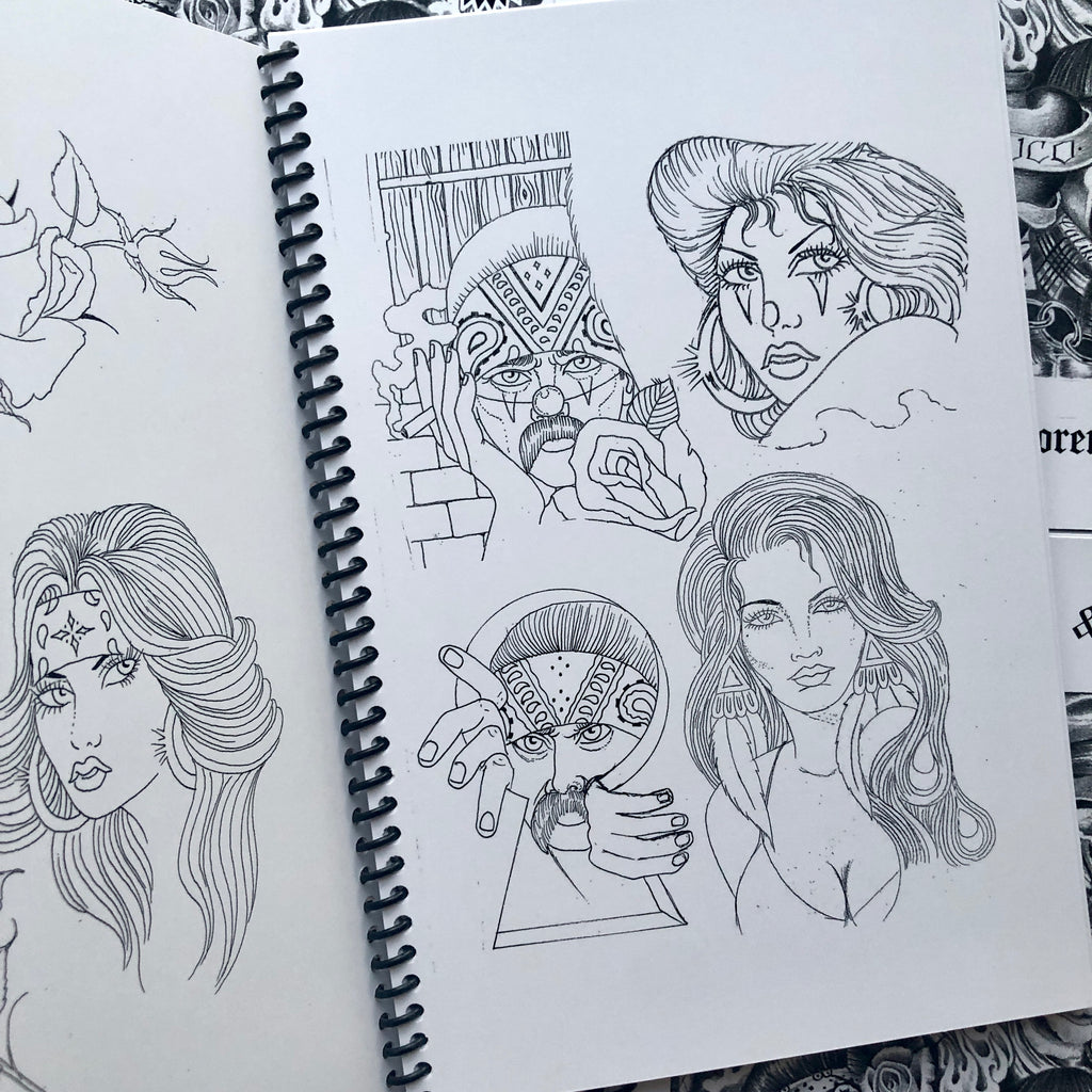 The Chuco - Sketchbook - Hynas, Home Girls & Cholas #2