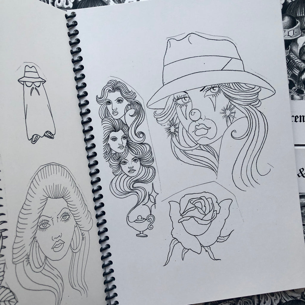 The Chuco - Sketchbook - Hynas, Home Girls & Cholas #2