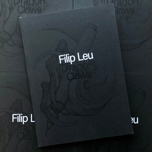 Belzel Books presents Filip Leu's Dragon Claws. Claw on black cover.