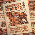 Front cover of Billy Bishop - Commerce & Industry Volume Six: Food & Beverage, Nautical Stuff, and Round Logos featuring a logo of a bull for a flour brand.