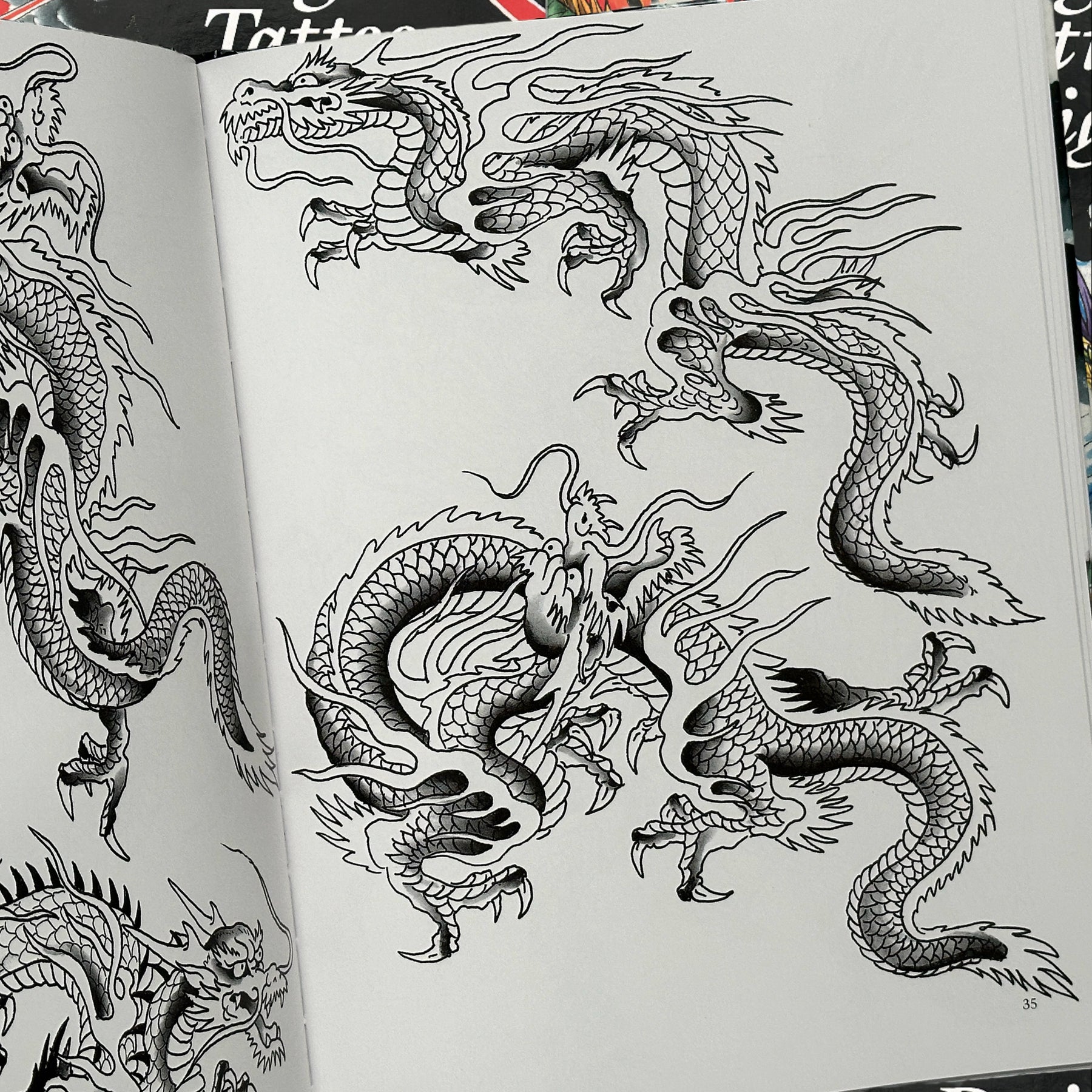Don Ed Hardy - Dragon Tattoo Design