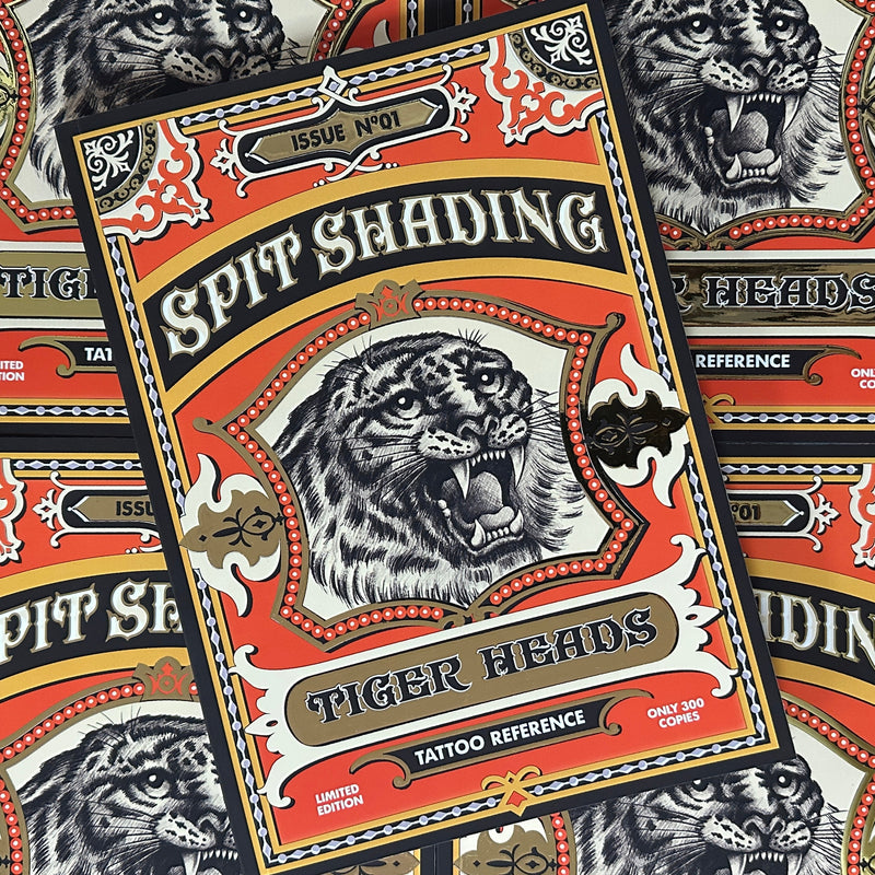 DING & DENT - Spit Shading Issue No. 1 - Tiger Heads