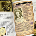 Inside pages of The Pioneers of British Tattooing Vol. 1 featuring text and photographs of William H.C. Ryan.