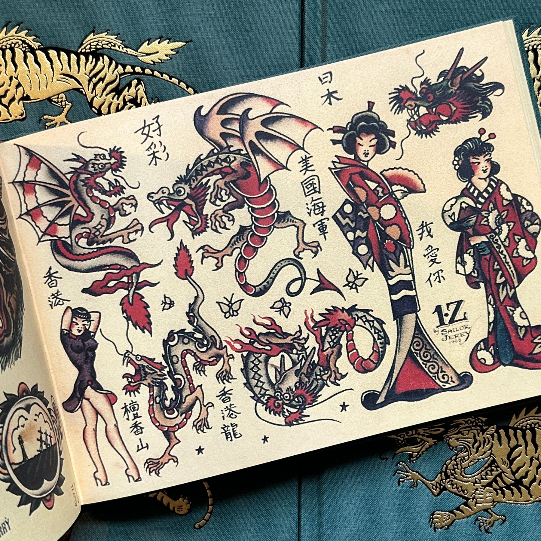 Sailor Jerry's Tattoo Stencils (Vol. 1) – BELZEL BOOKS