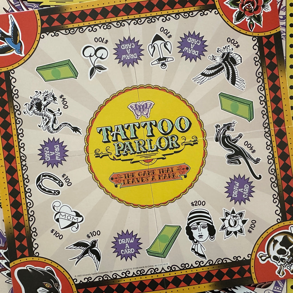 Tattoo Parlor Board Game – BELZEL BOOKS