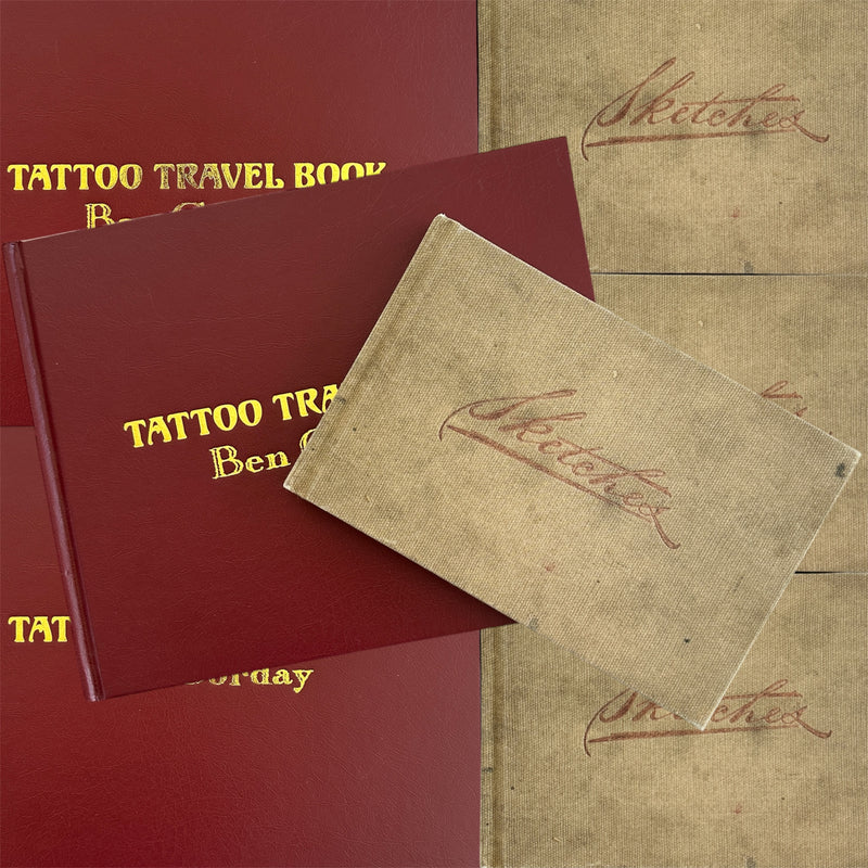 Ben Corday - Travel Book & Tattoo Designs Set