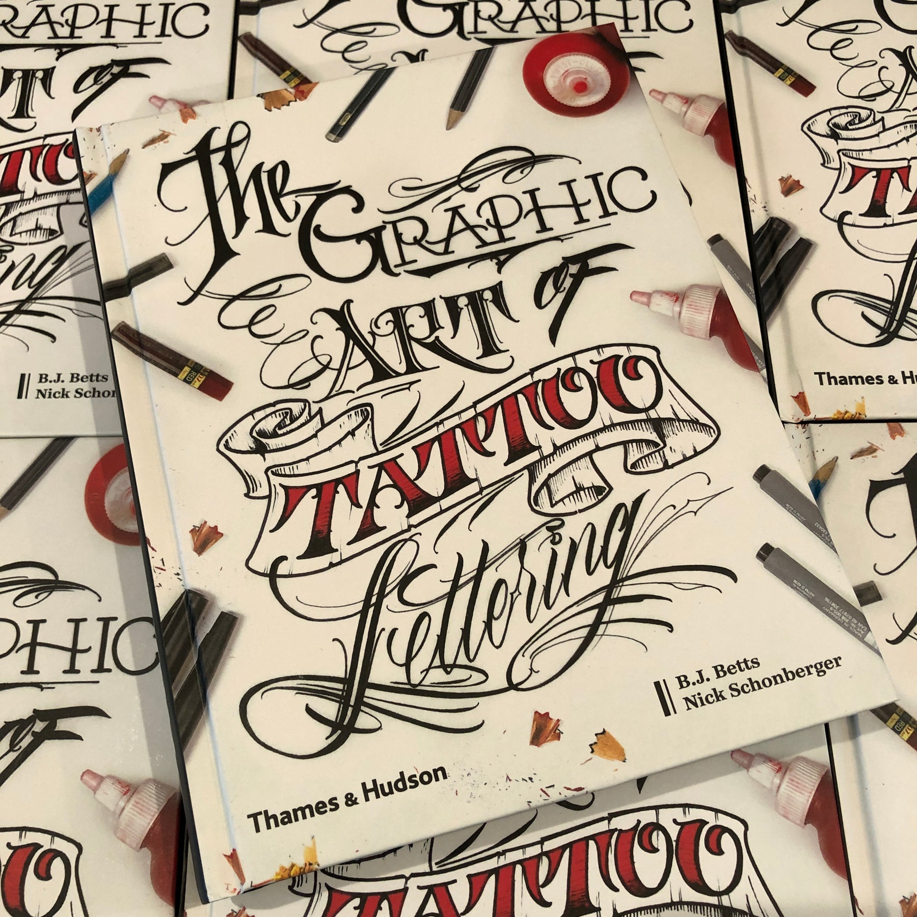 BJ Betts - The Graphic Art of Tattoo Lettering
