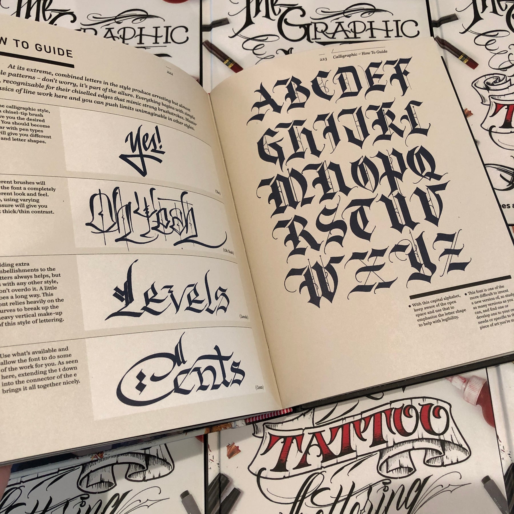 The Graphic Art of Tattoo Lettering