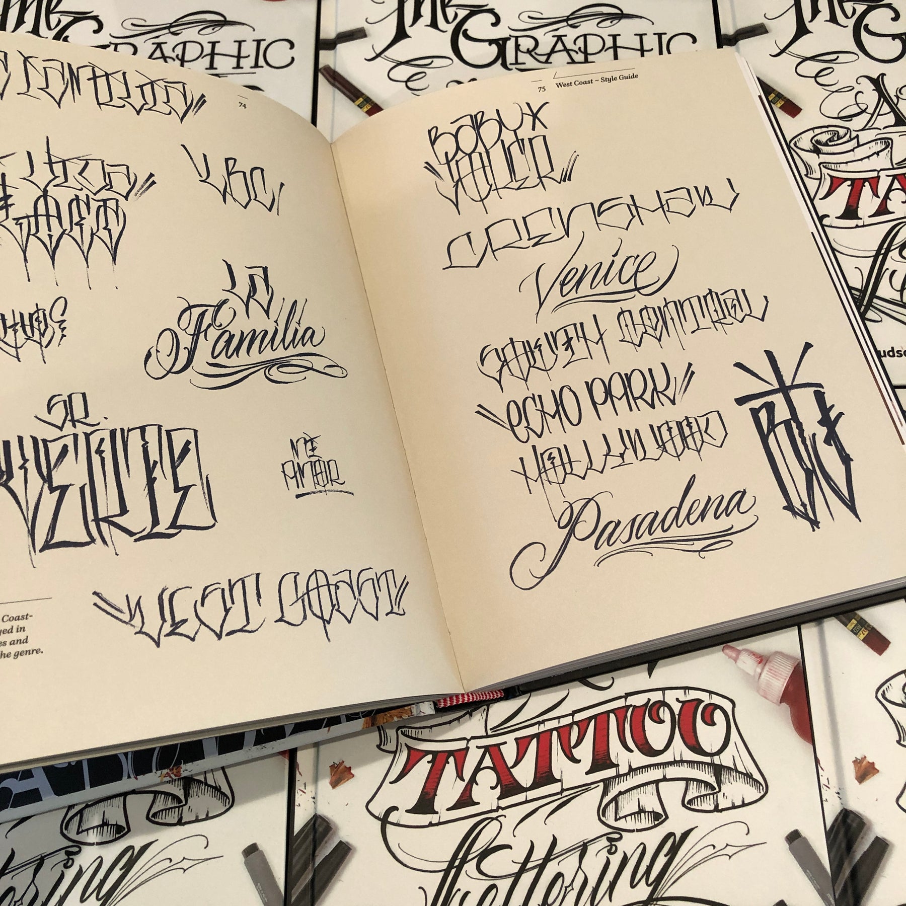 Abel Rios Lettering Tattoo Alphabet Graffiti