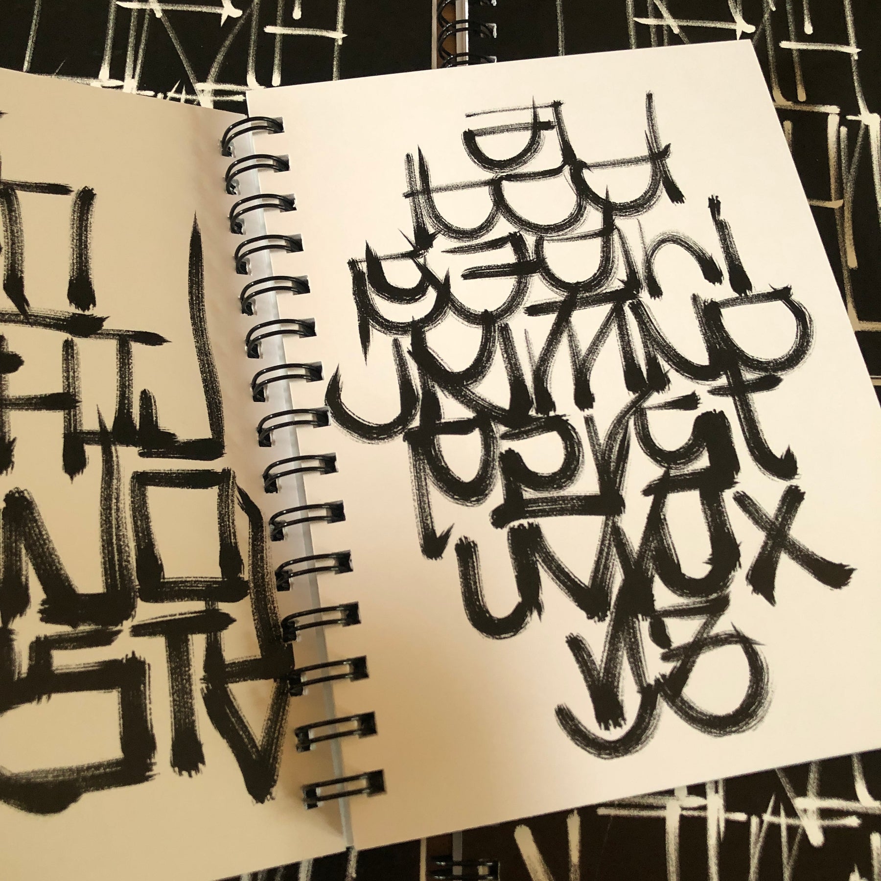 Cholo Graffiti Letters Alphabet
