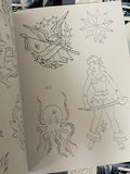 Eagle, octopus, sailor girl and more in Sailor Jerry’s Tattoo Stencils II by Kate Hellenbrand.