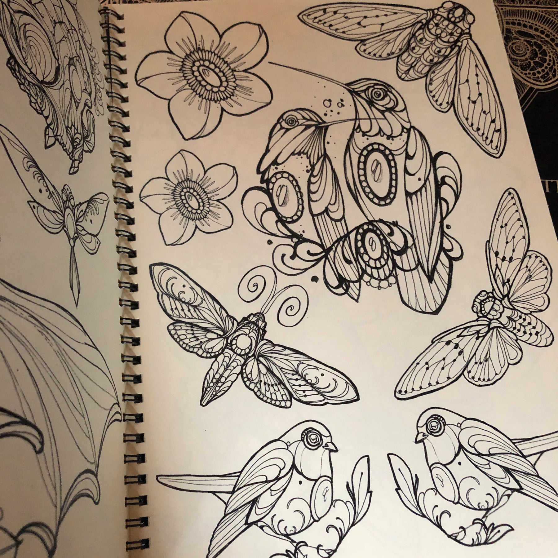 Tattoo Sketchbook: Sketchbook for Artists to Draw your Tattoo