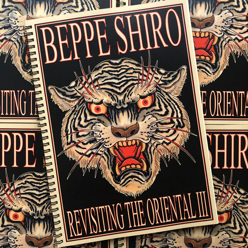 Front cover of Revisiting the Oriental III by Beppe Shiro. Tiger on cover.