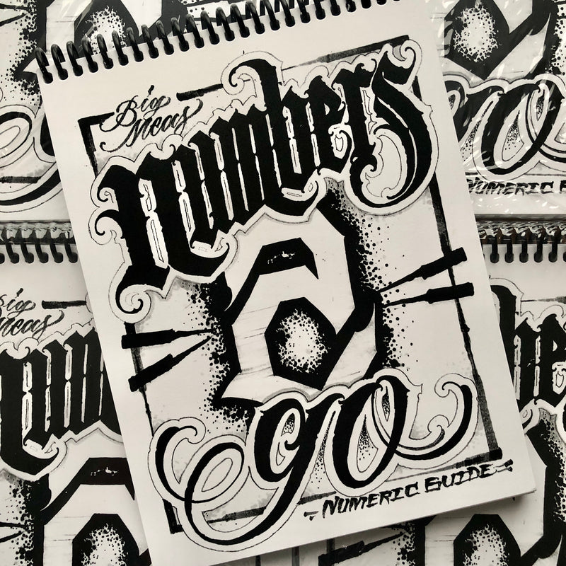 Front cover of Numbers 2 Go Numeric Guide by Big Meas.
