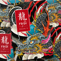 Front cover of Daan Verbruggen - Ryu: Japanese Drawings & Paintings featuring a full color dragon.