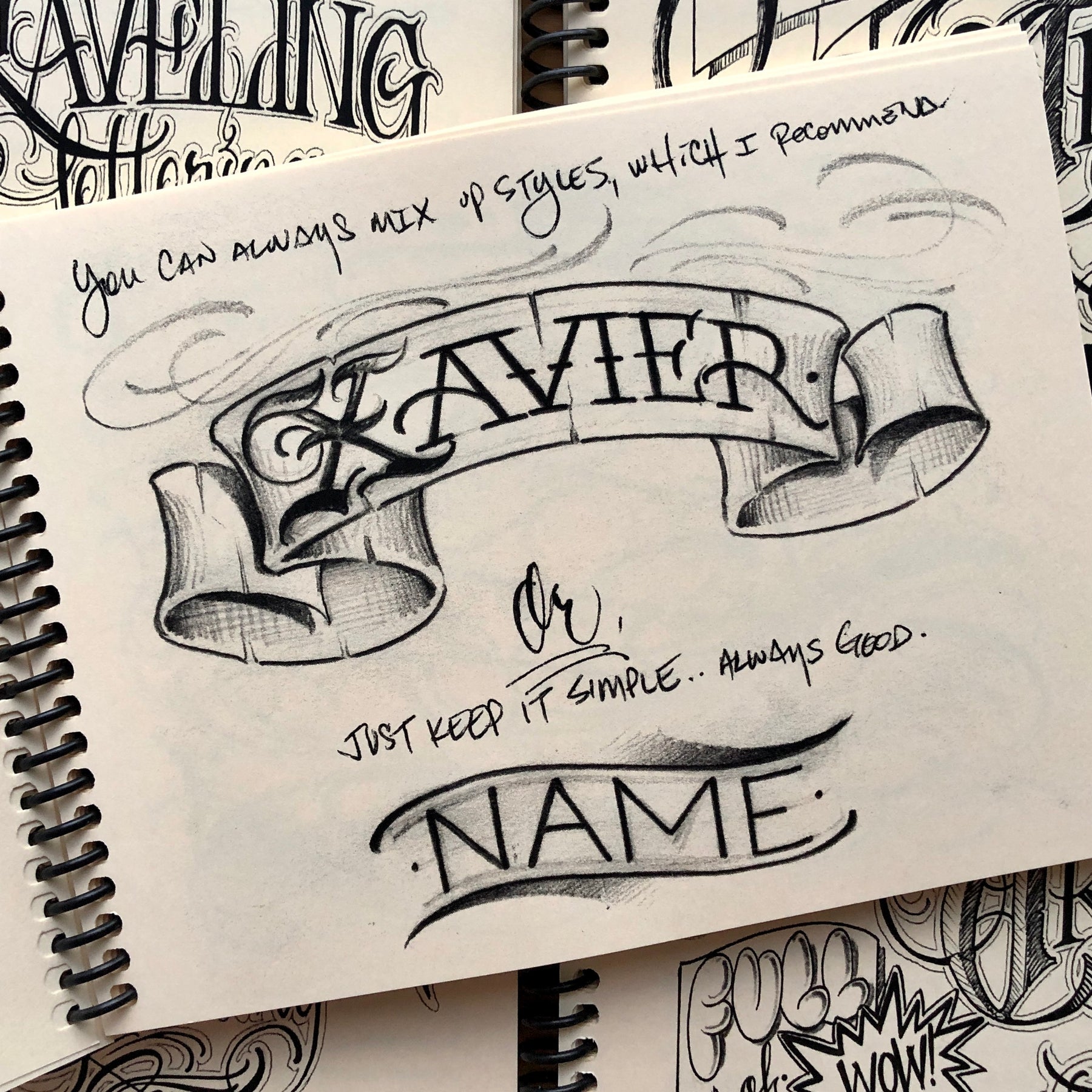 The Lettering E-book Guide Book Lettering References in Pdf Format, Tattoo  Inspiration 