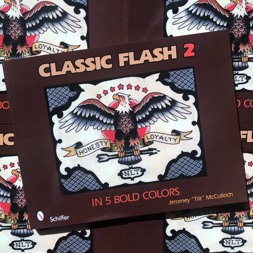 Belzel Books presents Classic Flash 2 by Jeromey "Tilt" McCulloch. Bald eagle on cover.