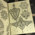 Ornate patterns, from Flo Nuttall - A Collection of Patterns, Geometric and Neo-Trad Tattoo Designs Vol. II.