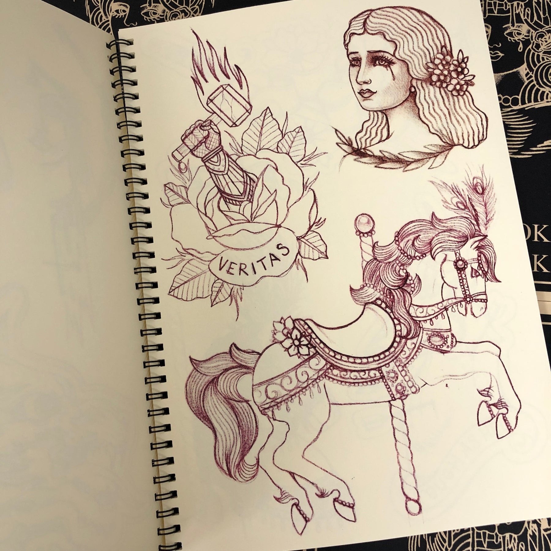 Girls Sketch Book 