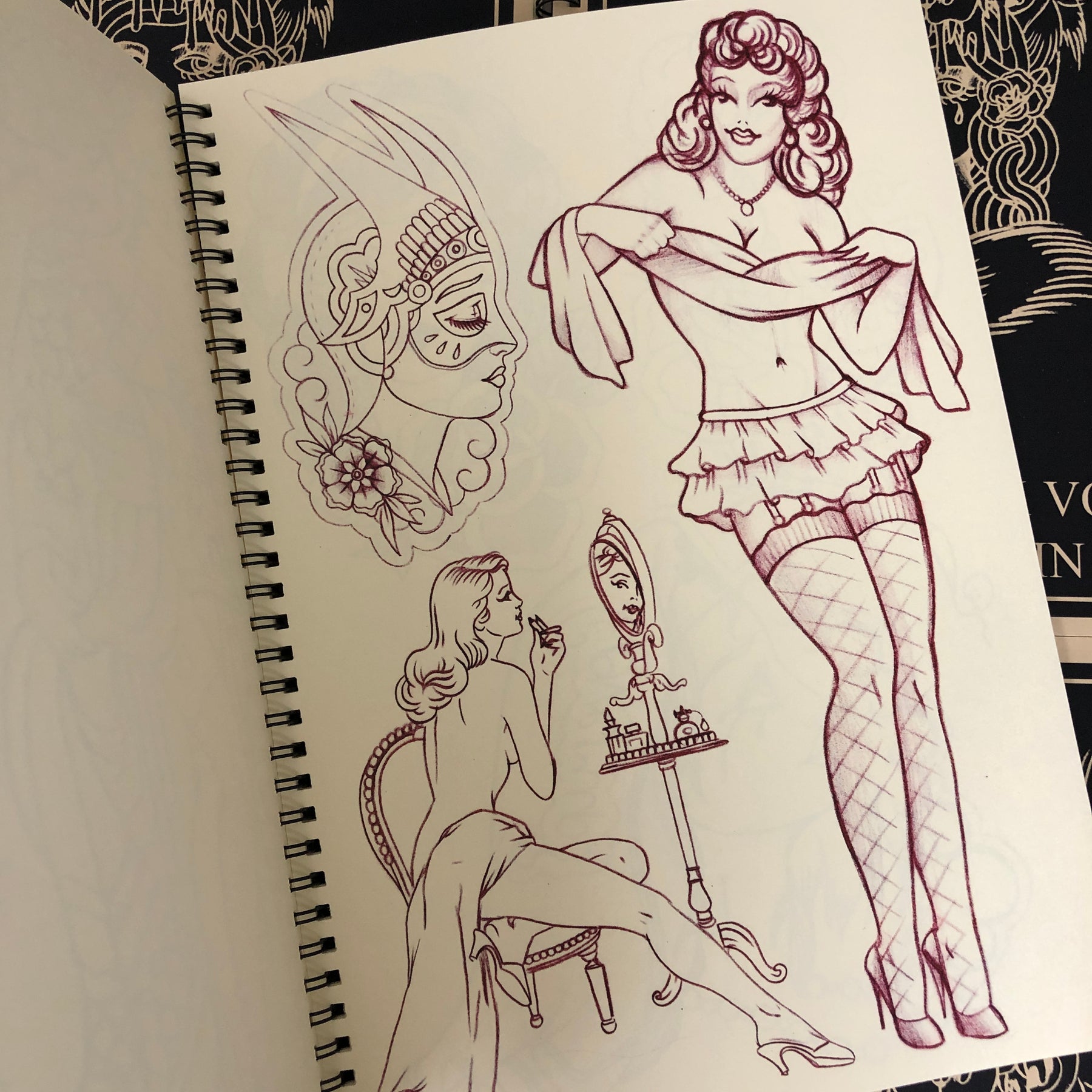 Girls Sketch Book 