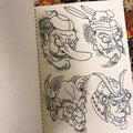 Characters from Jason Birks' Japanese Drawings.