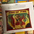 King of fire from Painters of the Peculiar: A Guide to Sideshow Banner Artists & their Respective Work by Michael Papa & Johnny Meah.