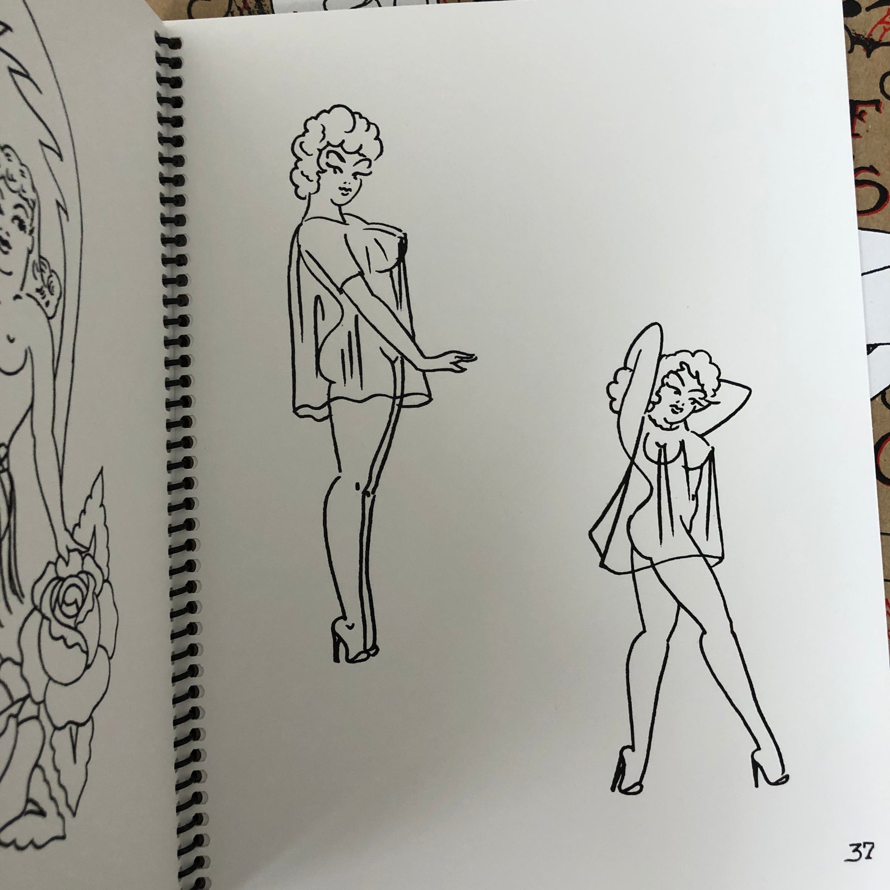 Sailor Jerry - Pinup Sketchbook Vol. 4 – BELZEL BOOKS