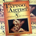 Front cover of Tattoo Artist: A Collection of Narratives featuring photo of a tattoo being done.