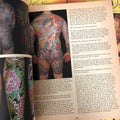 Photos of Japanese body suits and text from Tattoo Artist: A Collection of Narratives