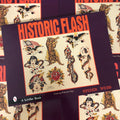 Belzel Books presents Historic Flash by Spider Webb. Tattoo flash on a purple cover.