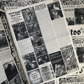 Inside of Tattoo Today Skin Deep newspaper issue #7 showing articles and photos.