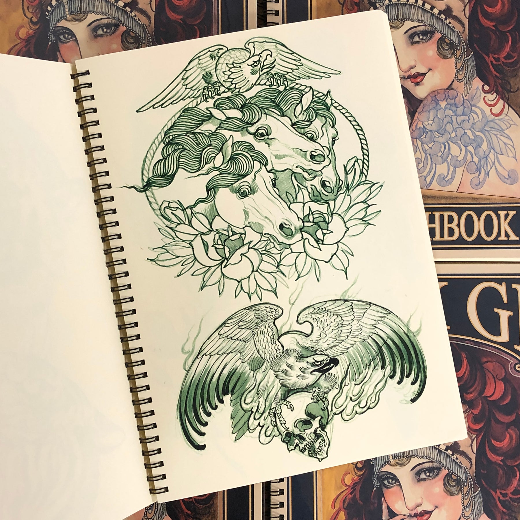 Tattoo Design Idea Workbook Art Sketch Pad for Tattoo Designs  Design  Notebook to Create Your Own Tattoo Art Work Design Gift for Tattoo Artist   Amazonin Books