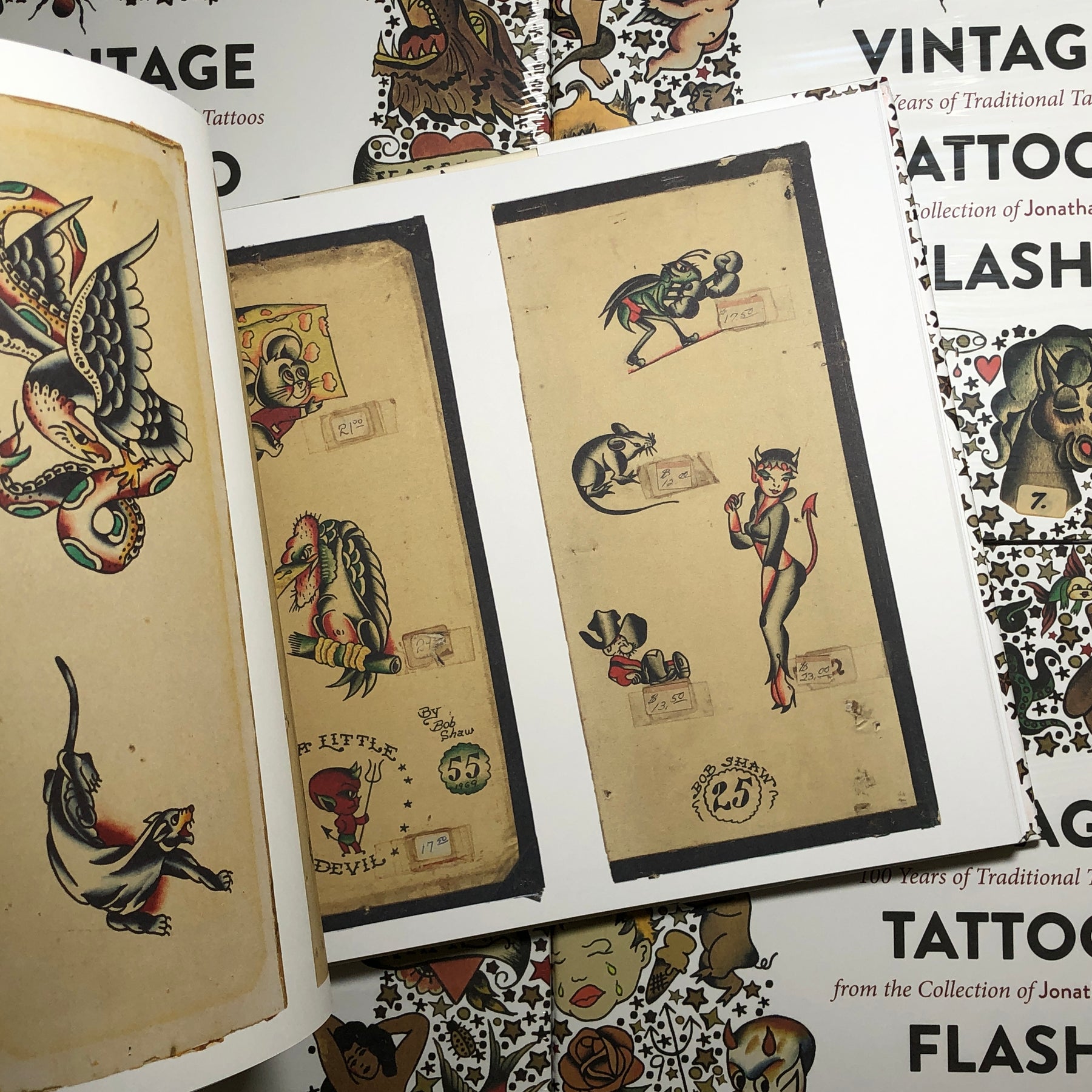 antique tattoo flash