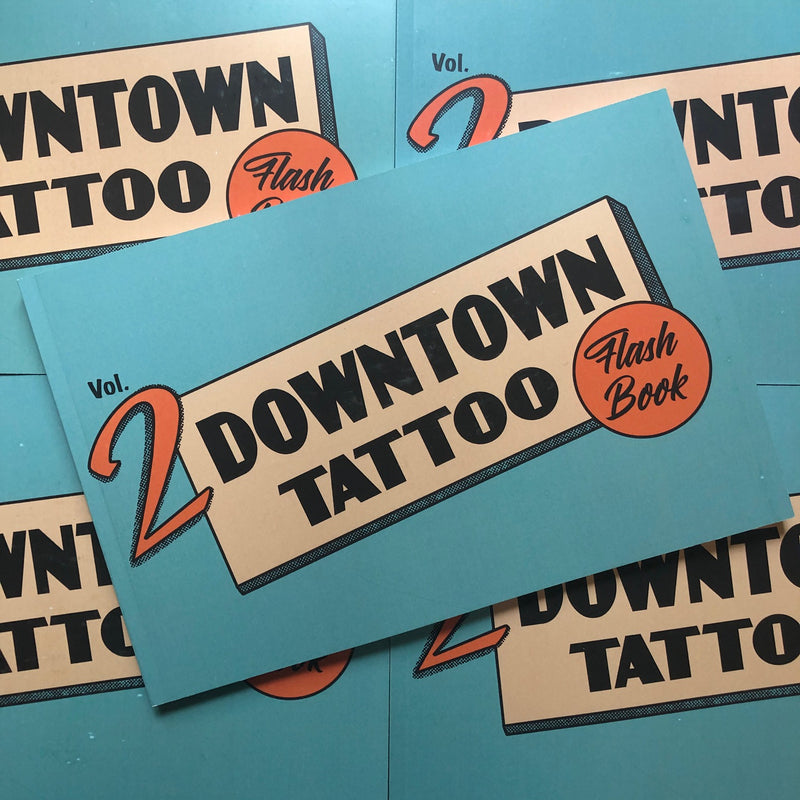 Buddy Holiday - Downtown Tattoo Flash Book Vol. 2 – BELZEL BOOKS