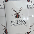 Front cover of Spiders And Scorpions presenting a large bodied spider. 