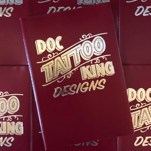Belzel Books presents Doc King Tattoo Designs.