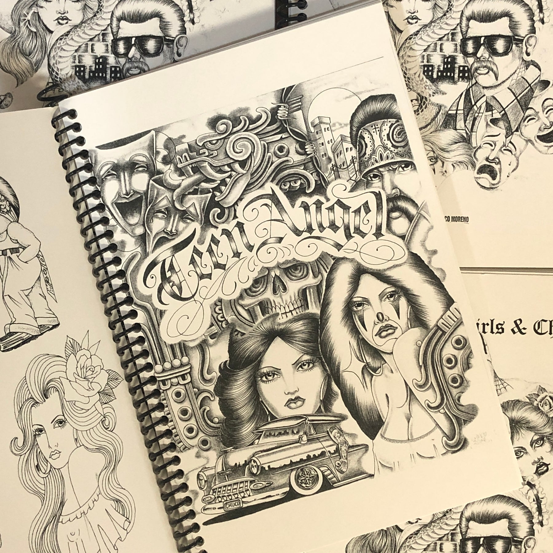 The Chuco - Sketchbook - Hynas, Home Girls & Cholas