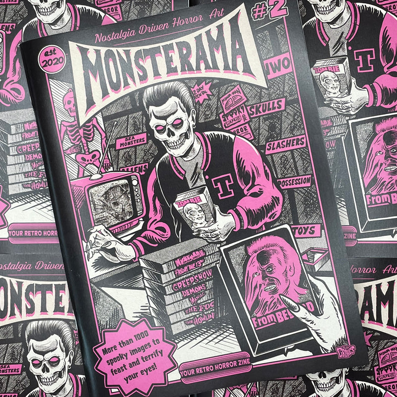 Front cover of Monsterama #2 by Allen Graves.